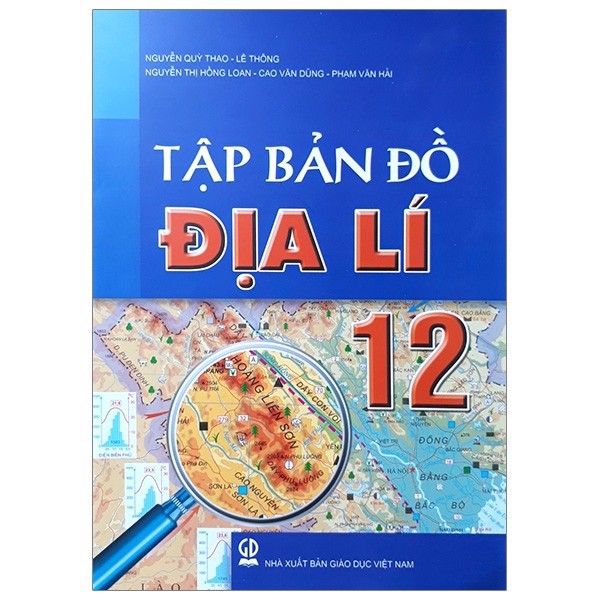 Tập Bản Đồ Địa Lí 12 Tái Bản 2018 (ANH MAU)