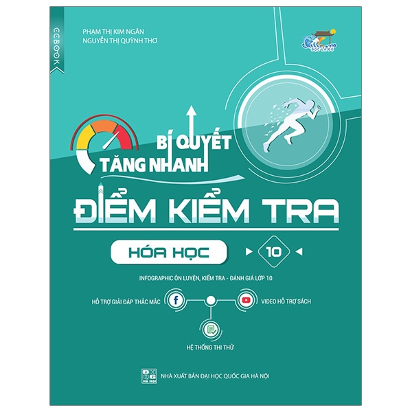 [Phiên chợ sách cũ] Bí Quyết Tăng Nhanh Điểm Kiểm Tra Hóa Học 10  (QGHN) C-C