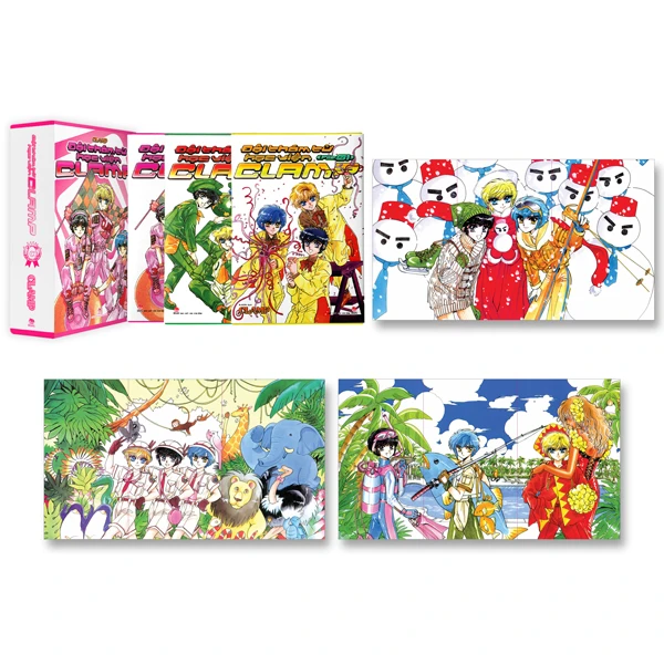 Boxset Đội Thám Tử Học Viện Clamp (Bộ 3 Tập)
