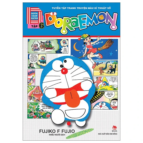 Doraemon Tuyển tập tranh truyện màu kĩ thuật số Tập 6