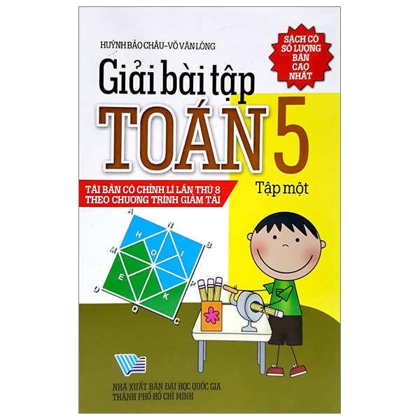Giải bài tập toán 5 tập 1 (qghcm) M-T