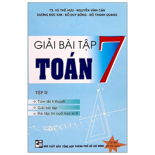 Giải Bài Tập Toán 7 - Tập 2 (THHCM) H-A