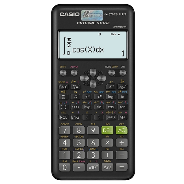 Với tính năng tính toán chuyên sâu cùng với thiết kế thông minh, máy tính Casio FX570 ES PLUS NEW là một lựa chọn tuyệt vời cho các tình yêu toán học. Tính năng chuyển đổi giữa chế độ nhị phân, thập phân và số học tổng hợp, máy tính này sẽ giúp bạn tiết kiệm thời gian và nâng cao hiệu quả làm việc.