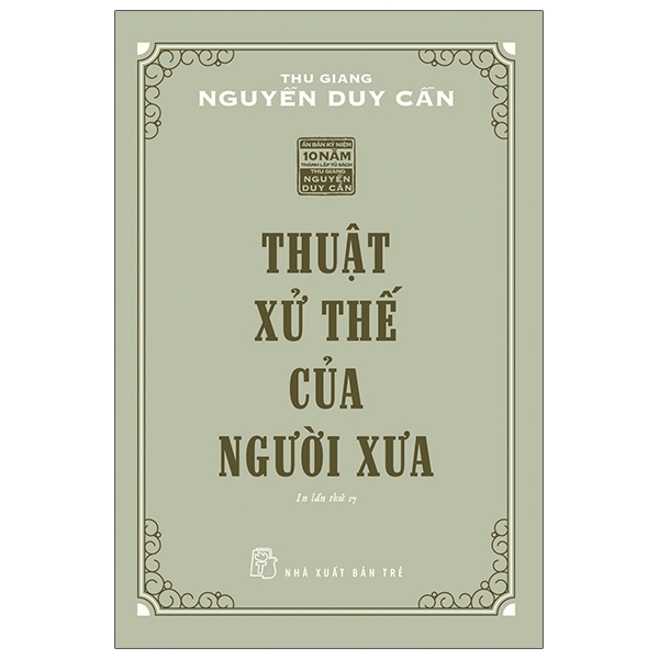 Thuật xử thế của người xưa
