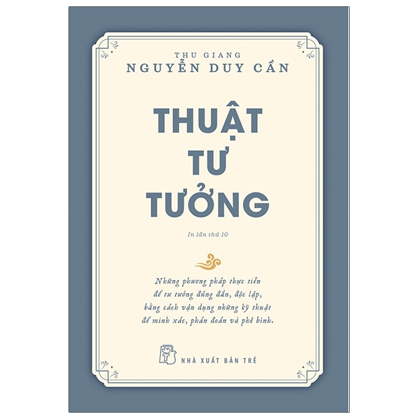 TS Thu Giang - Thuật tư tưởng