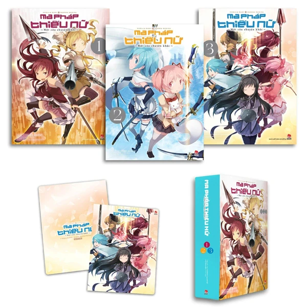 Boxset Ma Pháp Thiếu Nữ Madoka Magica - Một Câu Chuyện Khác (Bộ 3 Tập)