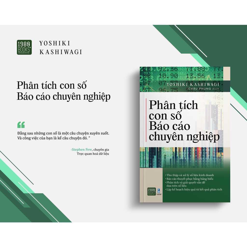 Sách Phân Tích Con Số Báo Cáo Chuyên Nghiệp