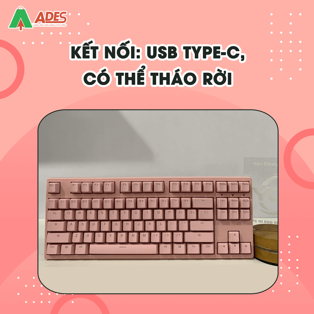 AKKO 3087S - Pink RGB (Cherry sw)