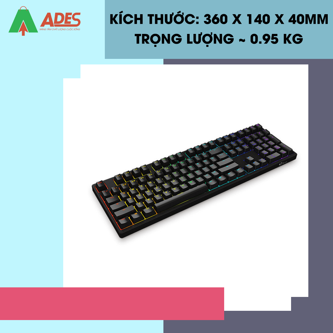 AKKO 3108S – Black RGB (Cherry sw)