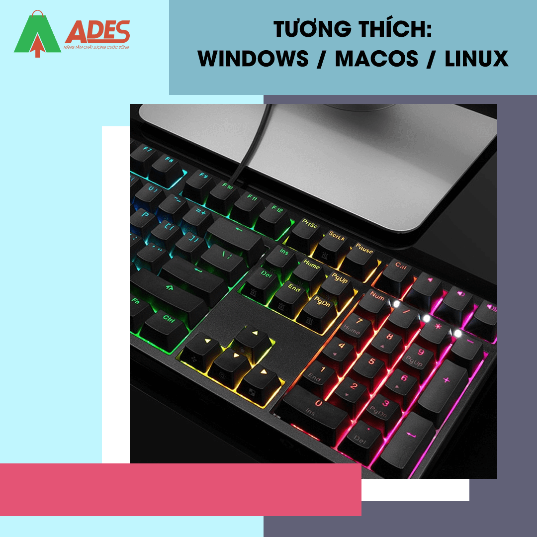 AKKO 3108S – Black RGB (Cherry sw)