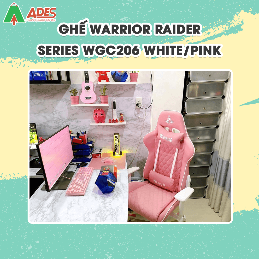 Warrior Raider Series WGC206 White Pink