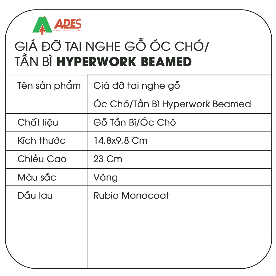 Gia do tai nghe Hyperwork Beamed