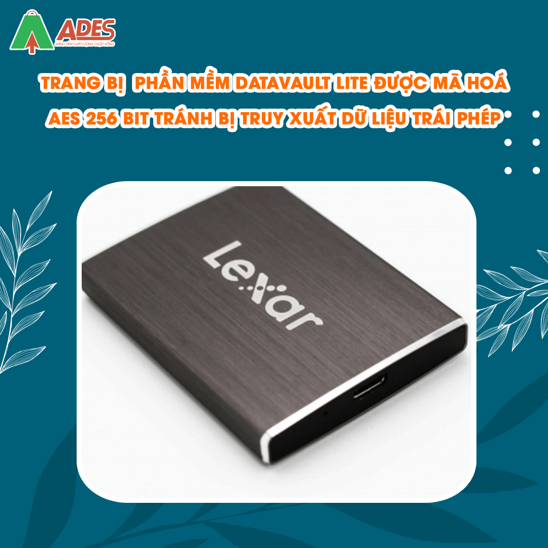 SSD Portable 512GB Lexar SL100