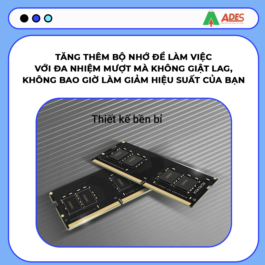 Ram Laptop Lexar 16GB (1x16GB) DDR4 3200Mhz (LD4AS016G-B3200GSST)