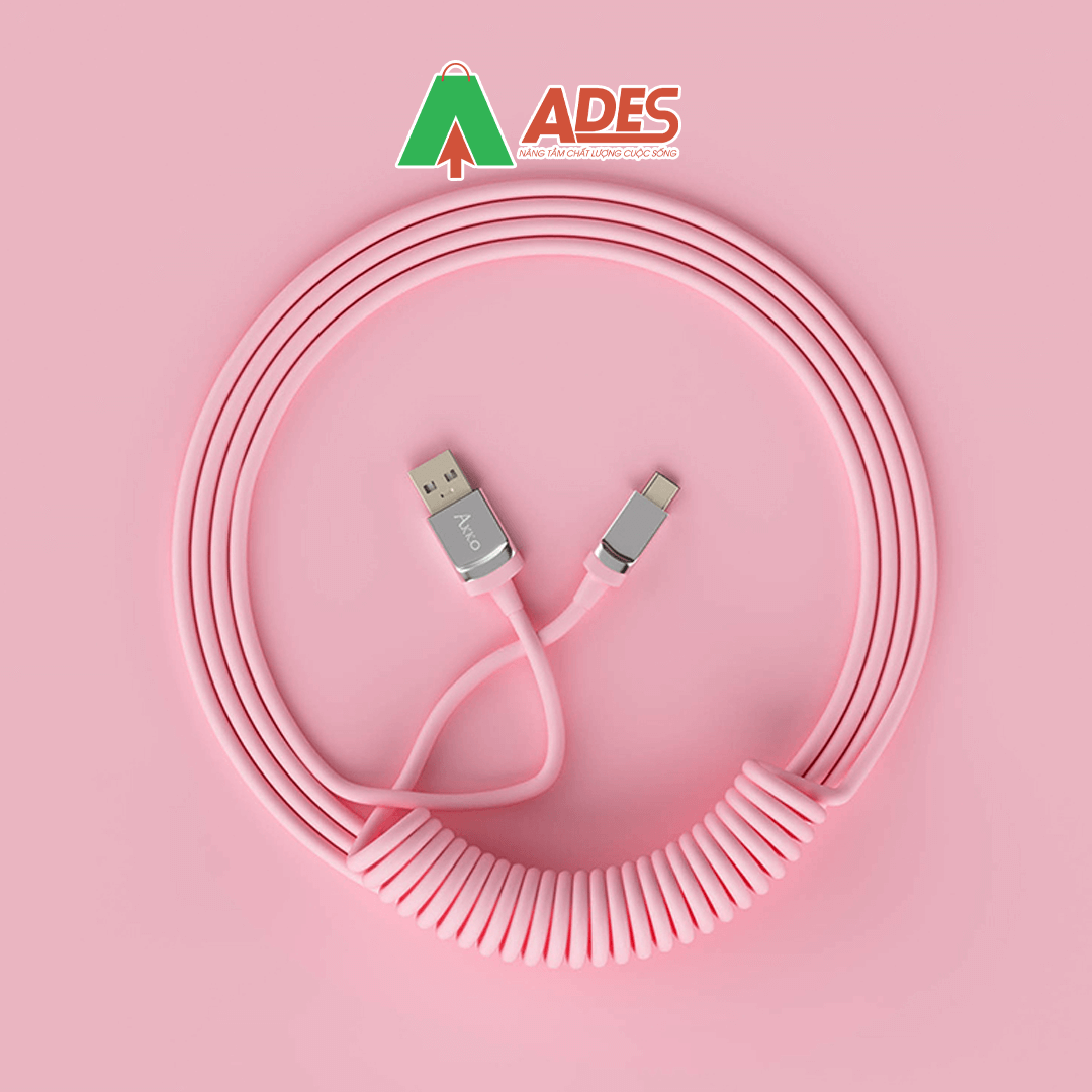 day cap custom Akko Coiled Cable 