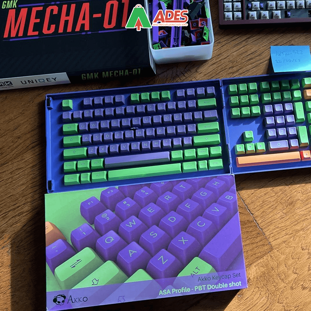 AKKO Keycap set EVA-01 (PBT Double-Shot/ASA profile/158 nút) | Công ty ...
