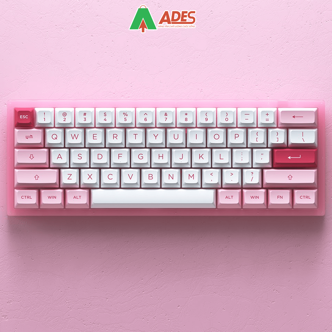 Bàn phím cơ AKKO ACR 61 Pink | Công ty cổ phẩn TMDV & SX Ades
