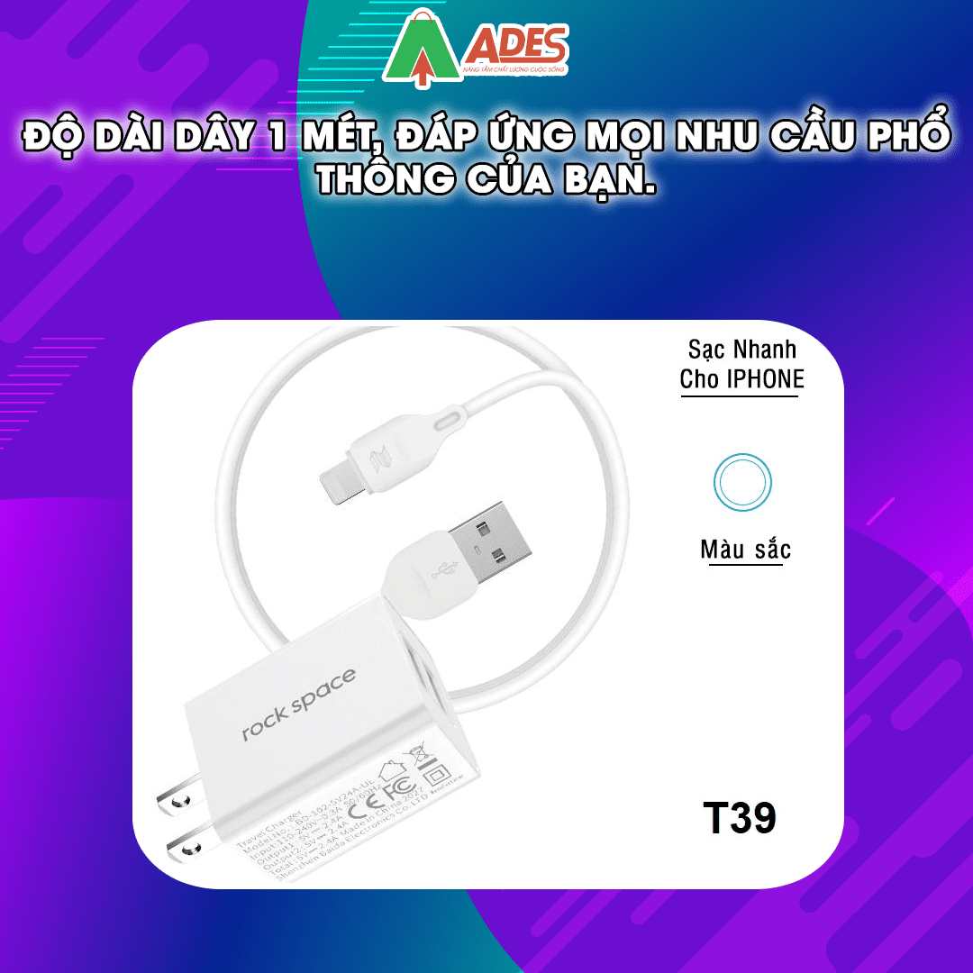 Bo cu sac + cap sac Rockspace T39