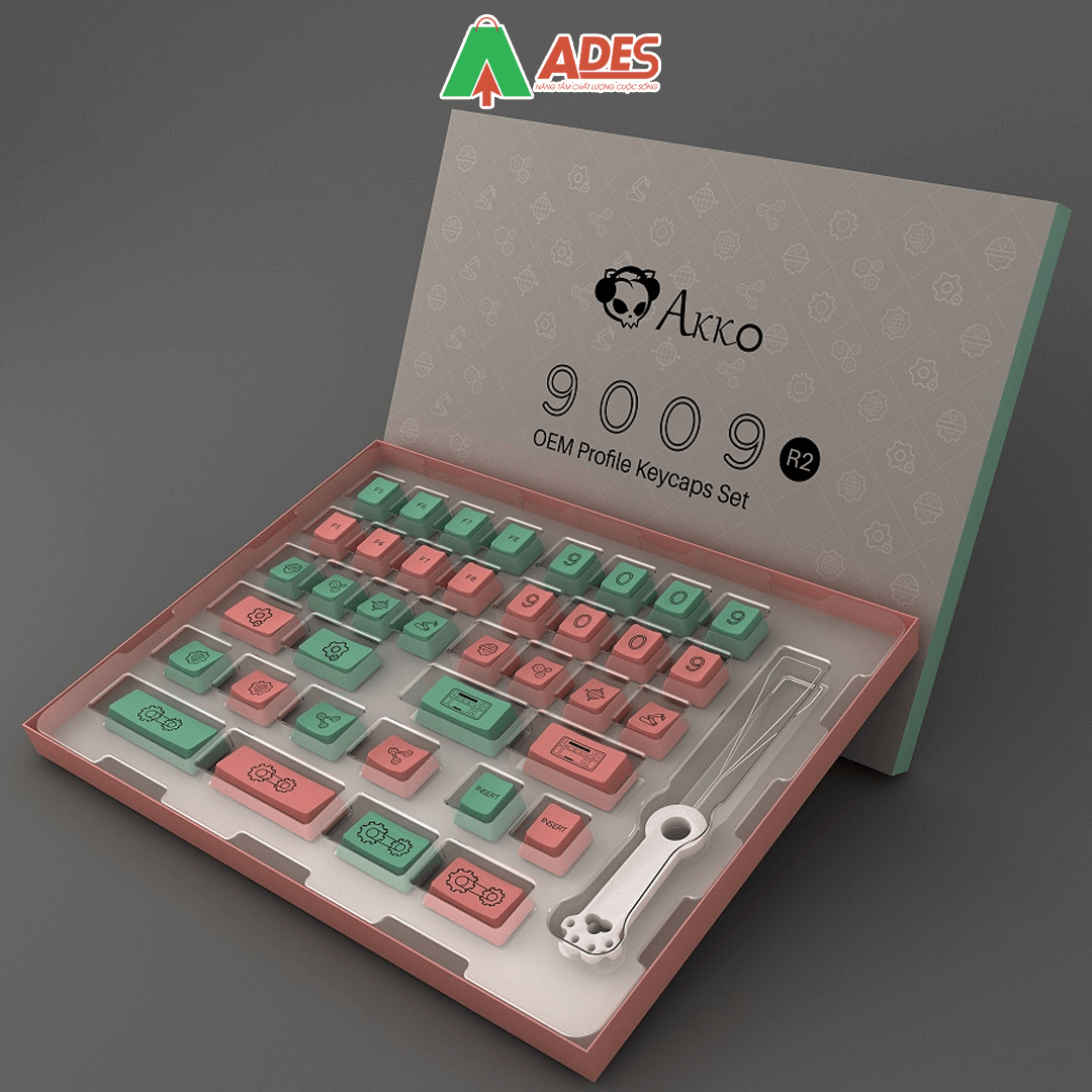 Keycap AKKO 9009 R2 kit | Công ty cổ phẩn TMDV & SX Ades
