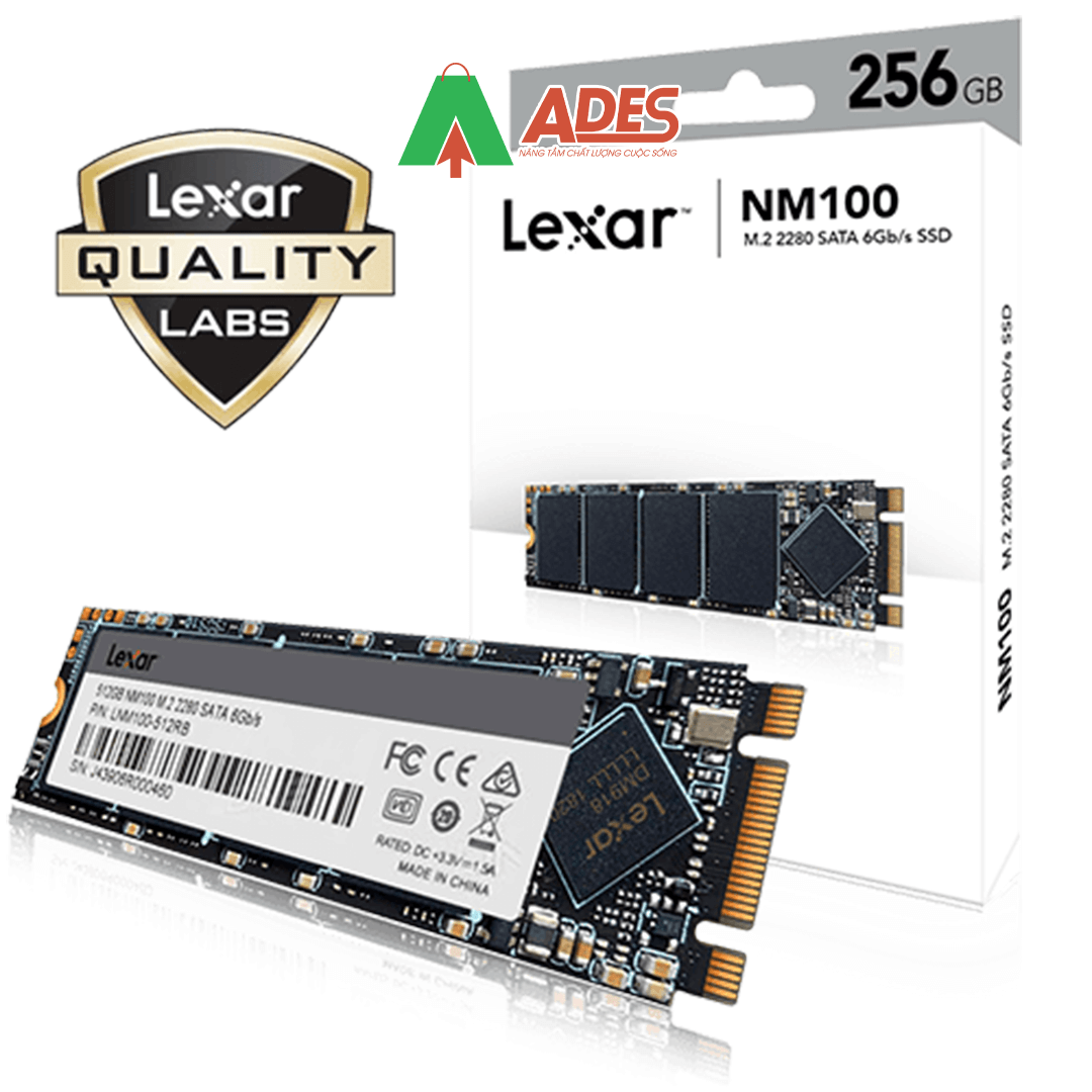 SSD Lexar NM100 256GB M.2 2280 (LNM100-256RB)