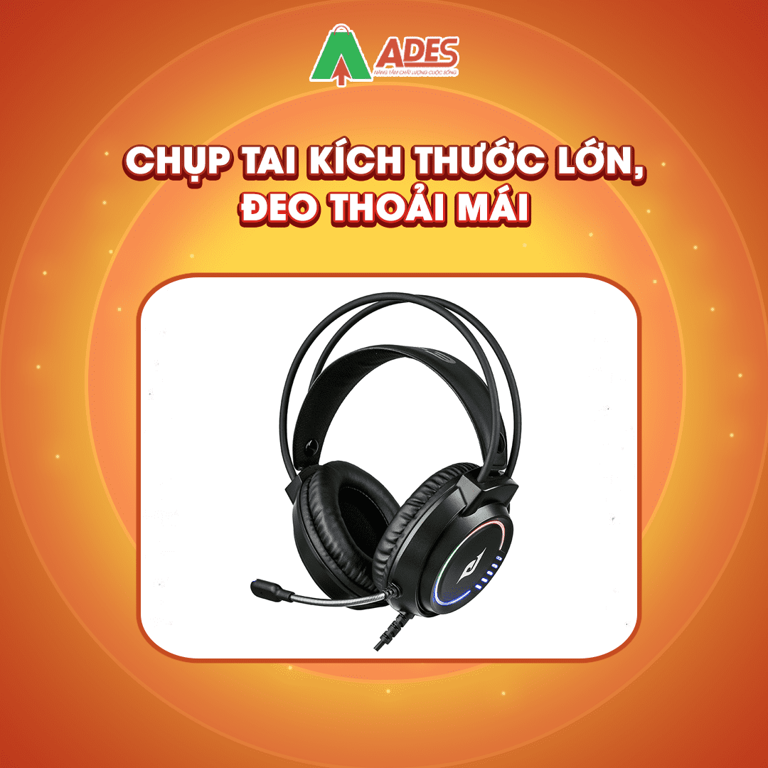 Tai nghe Gaming Edra EH403 LED RGB