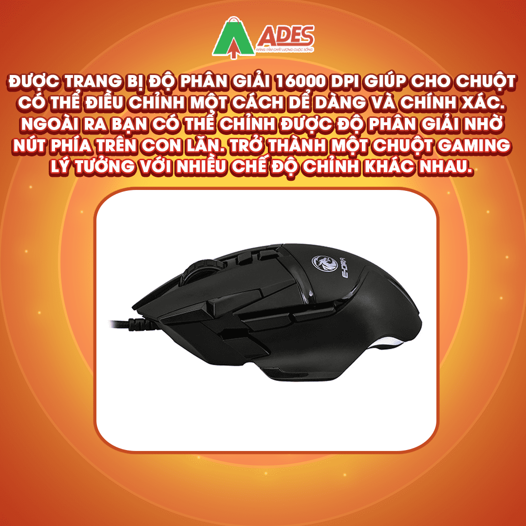 Chuot Gaming E-Dra EM6502 Pro