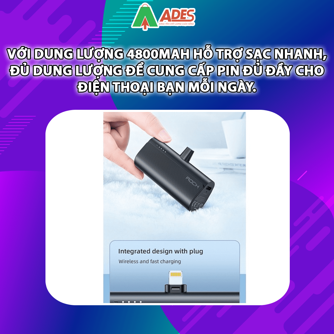 Pin sac du phong Rockspace P81