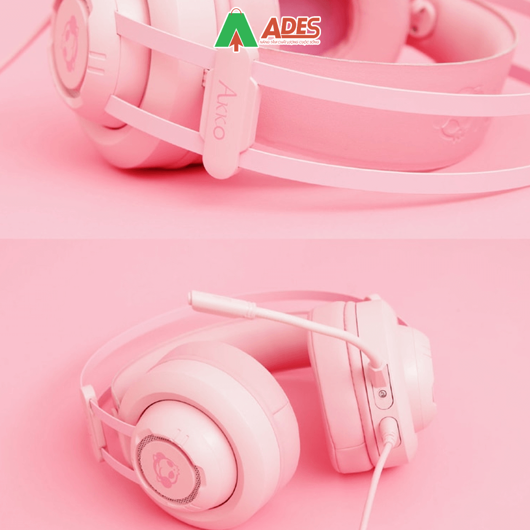Tai nghe AKKO AD701 - Pink