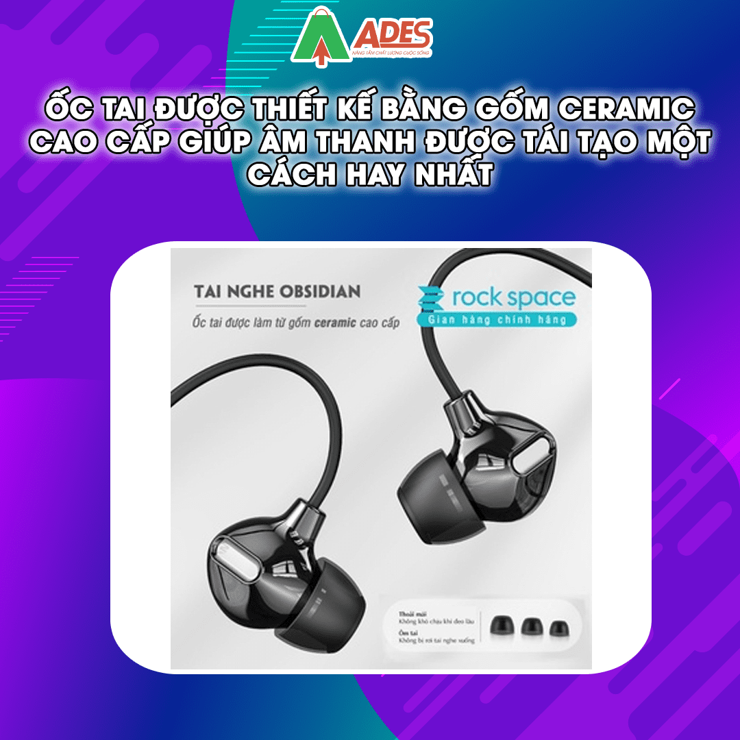 Tai nghe Rockspace Obsidian