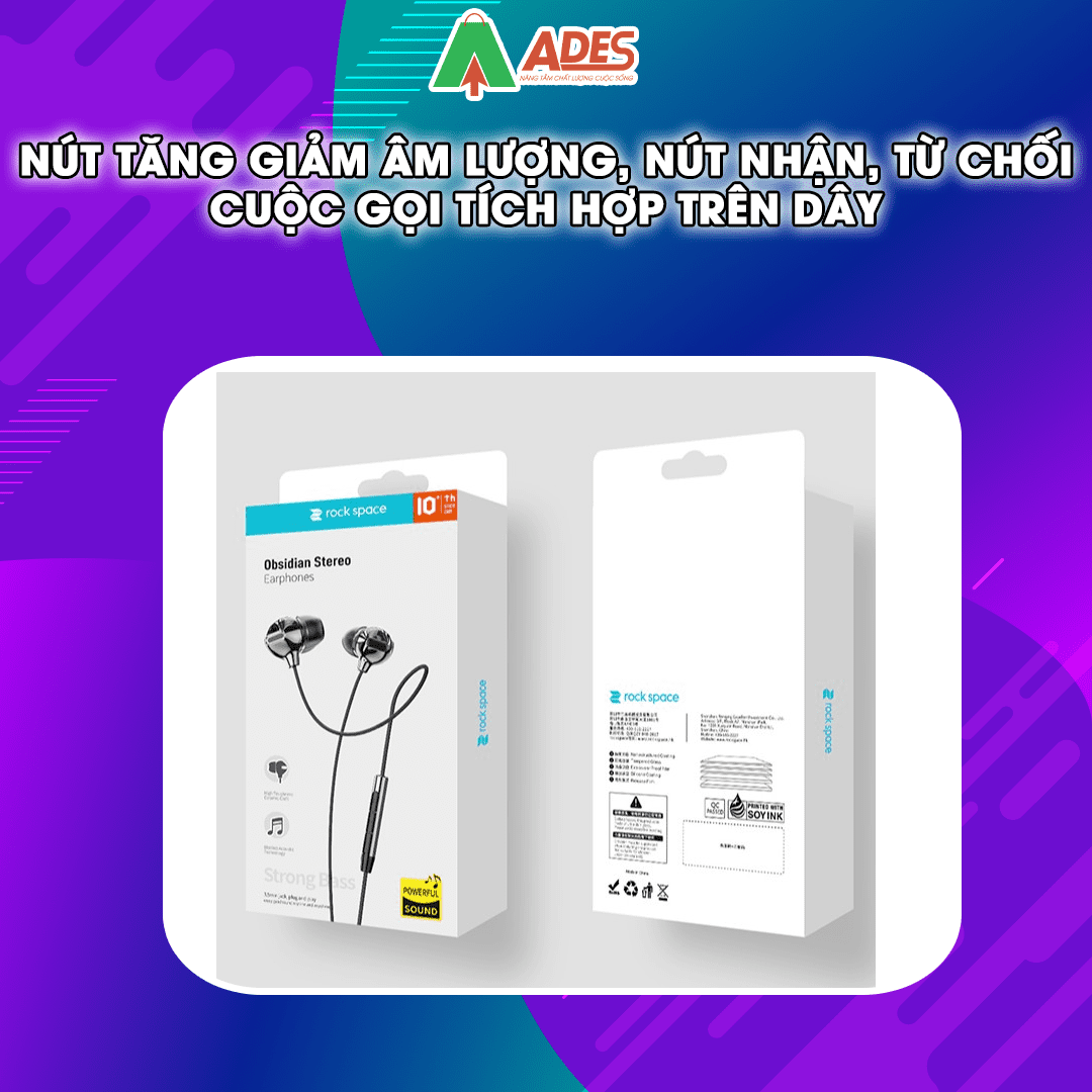 Tai nghe Rockspace Obsidian