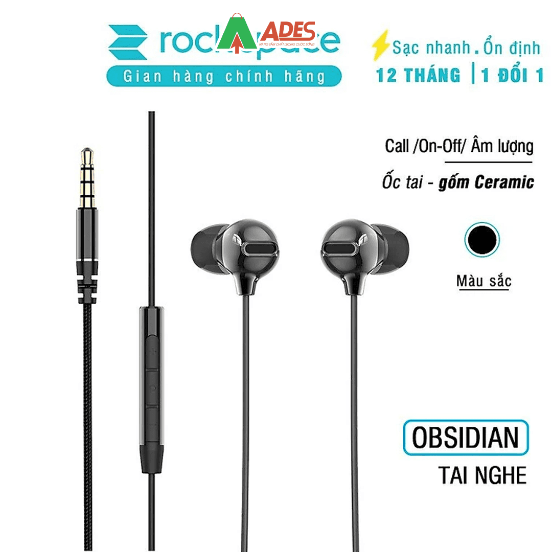 Tai nghe Rockspace Obsidian