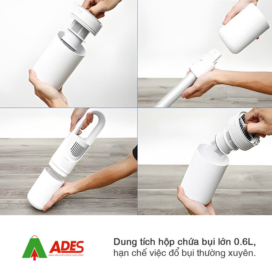 hut bui cam tay cleaner light BHR4636GL tien ich vuot troi