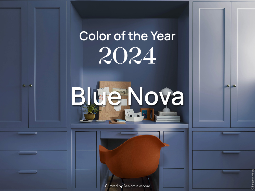 Blue Nova | Color of the Year 2024 by Benjamin Moore