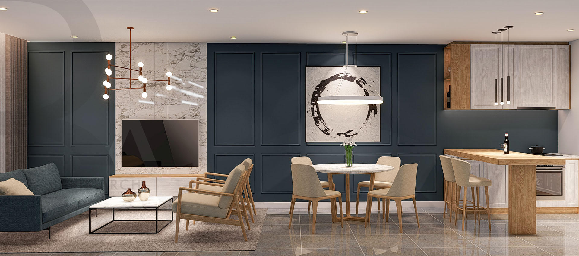 SAI GON SOUTH APARTMENT | KHI HAI ĐỐI CỰC SONG HÀNH