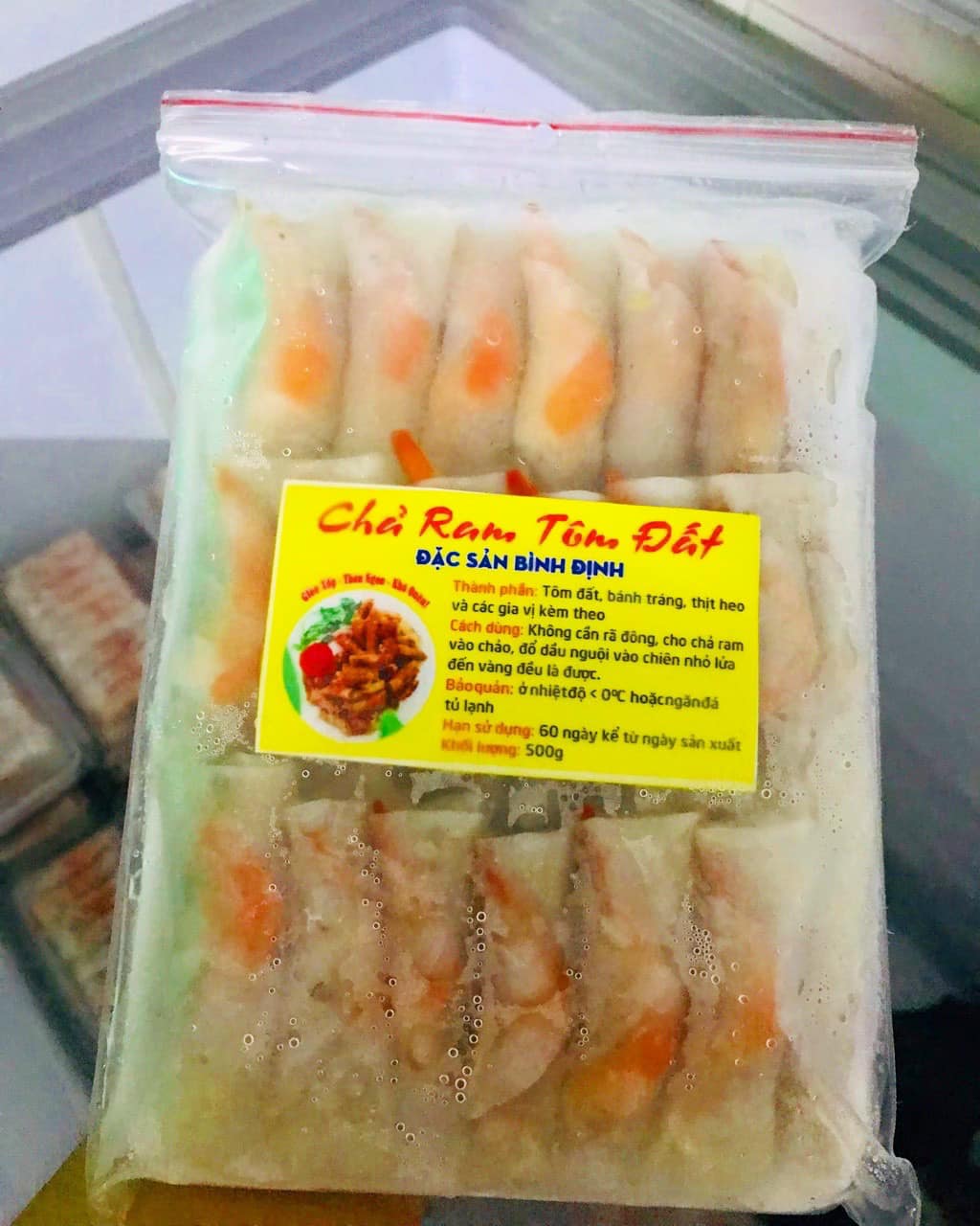 Chả Ram Tôm Đất Bình Định (hộp)