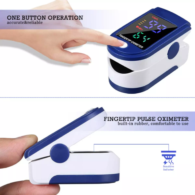 Máy đo nồng độ oxy và nhịp tim Fingertip Pulse Oximeter LK-87