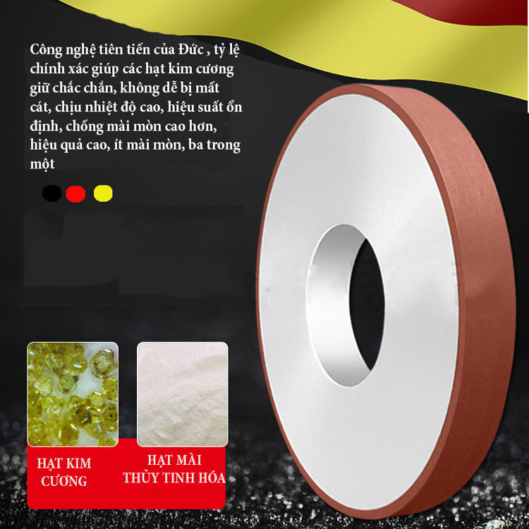 Đá mài hợp kim CBN phi 125