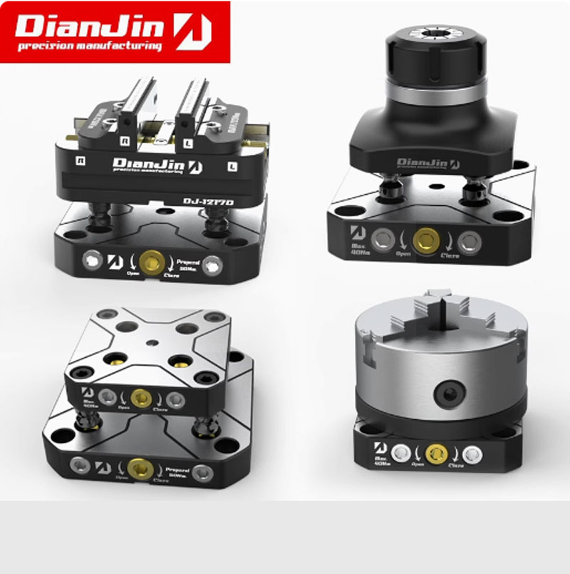 Ê tô gá kẹp tự định tâm DJ-AIX5