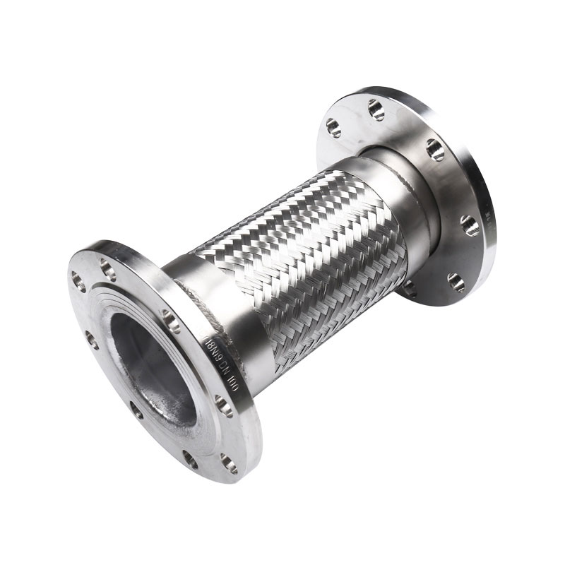 Óng Mềm Inox Hai Đầu Kết Nối Mặt Bích DN42