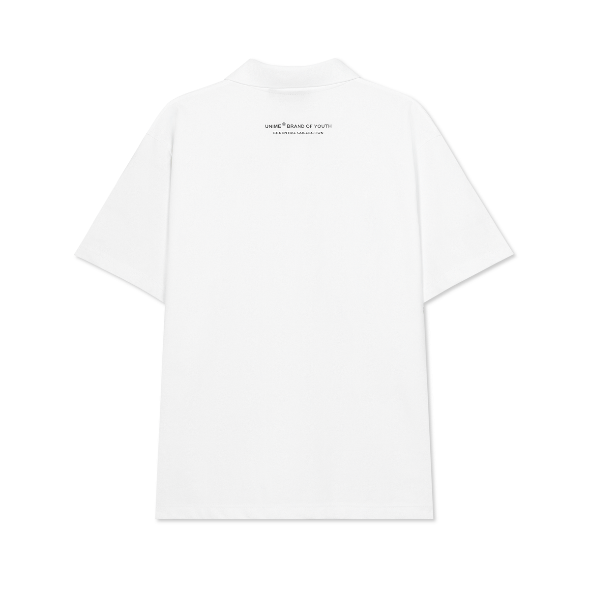 Áo polo basic trắng