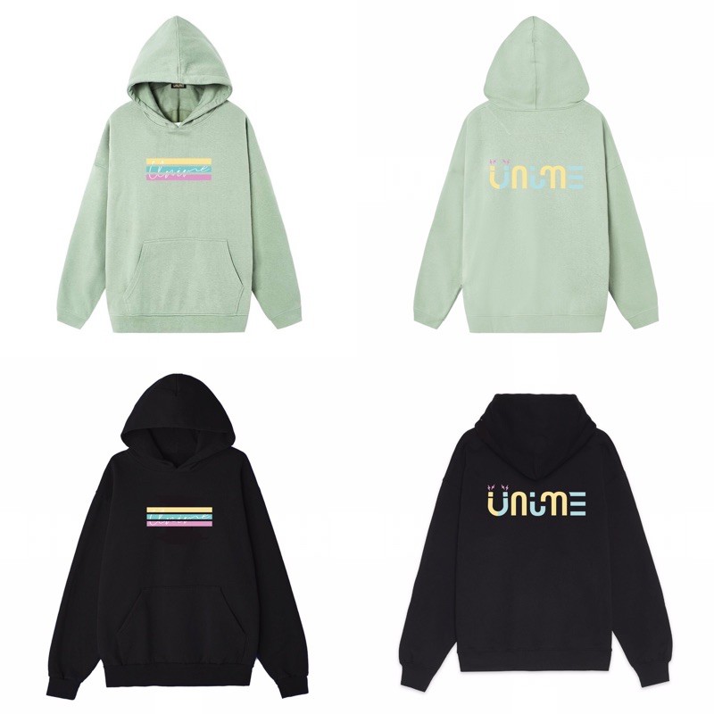 Áo khoác Hoodie Basic V1 100% cotton cao cấp - Xanh