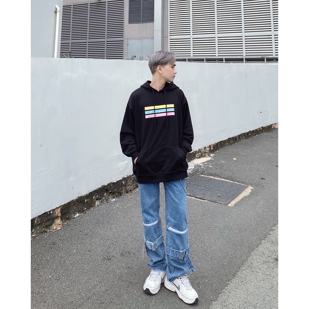Áo khoác Hoodie Basic V1 100% cotton cao cấp - Xanh