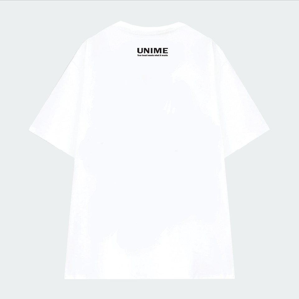 Áo thun Unime Tee V1 100% cotton cao cấp - Đen, Trắng
