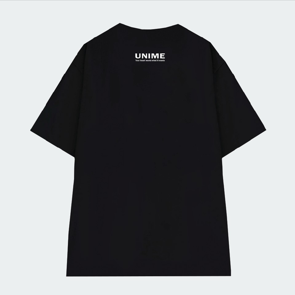 Áo thun Unime Tee V1 100% cotton cao cấp - Đen, Trắng