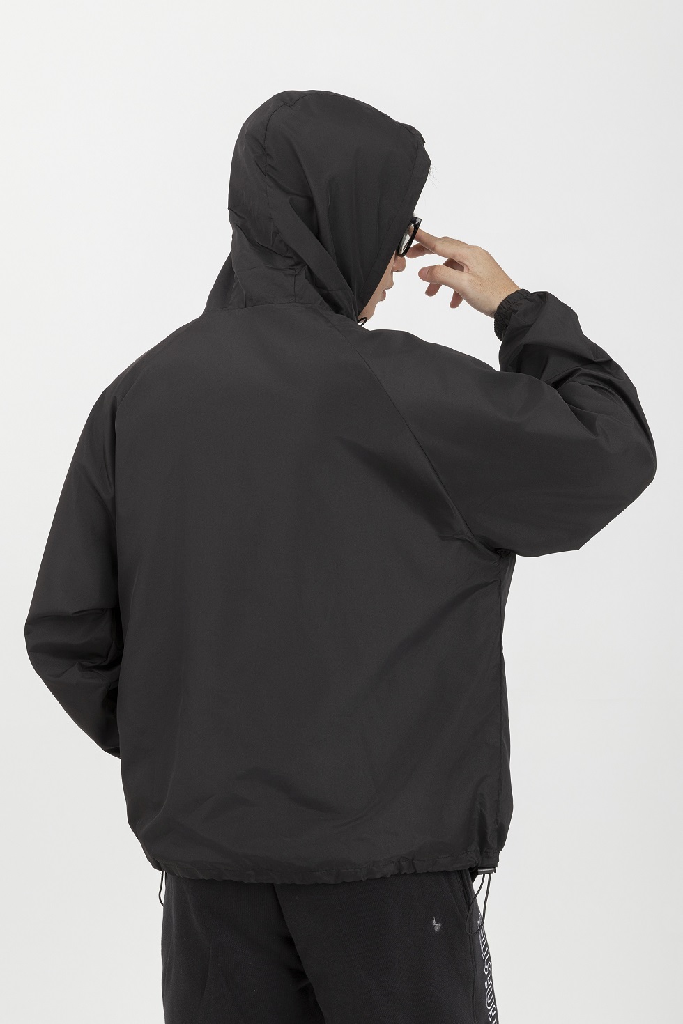 ÁO KHOÁC DÙ 2 LỚP UNIME ESSENTIAL UTILITY - ĐEN