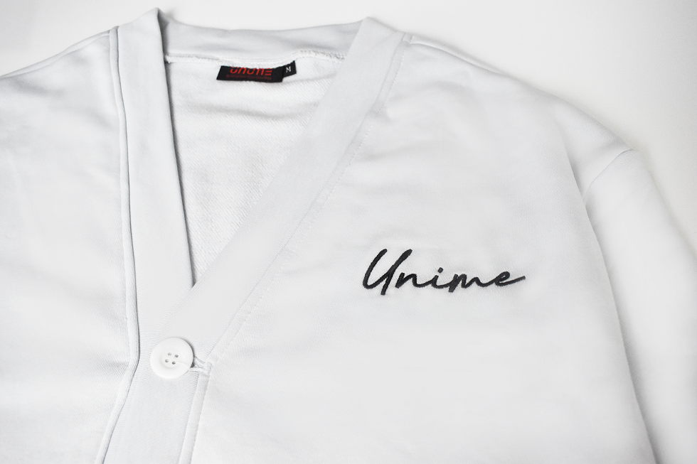 Áo Khoác Cardigan Nam/Nữ Unime Choose To Shine - Xám Xanh