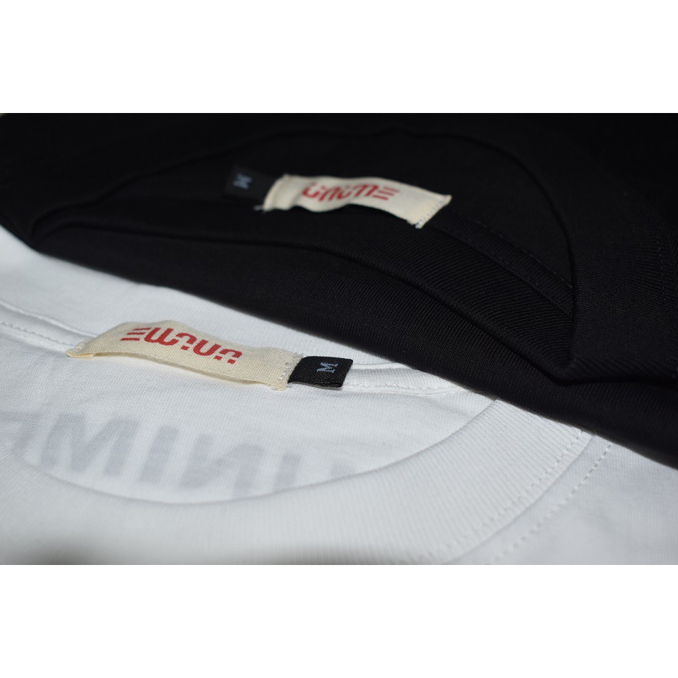 Áo thun Unime Tee V1 100% cotton cao cấp - Đen, Trắng
