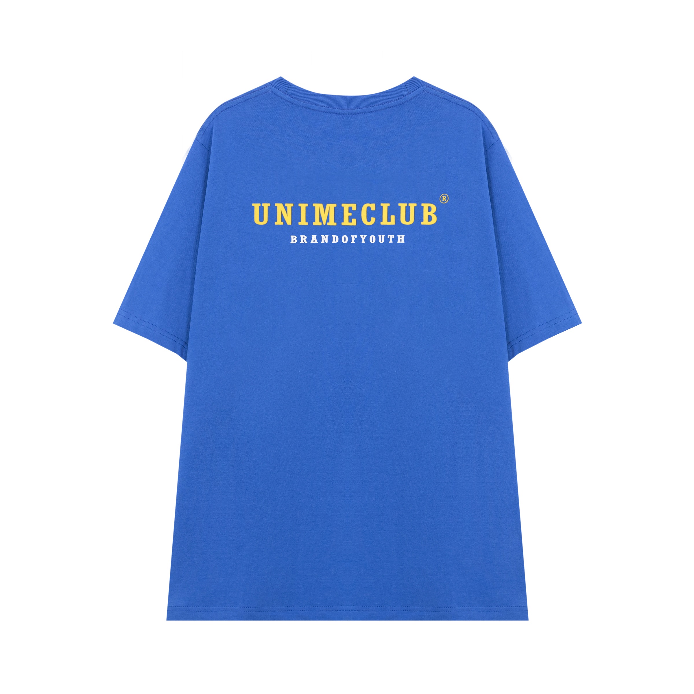 ÁO THUN NAM/NỮ UNIME BASIC LOGO - XANH DƯƠNG