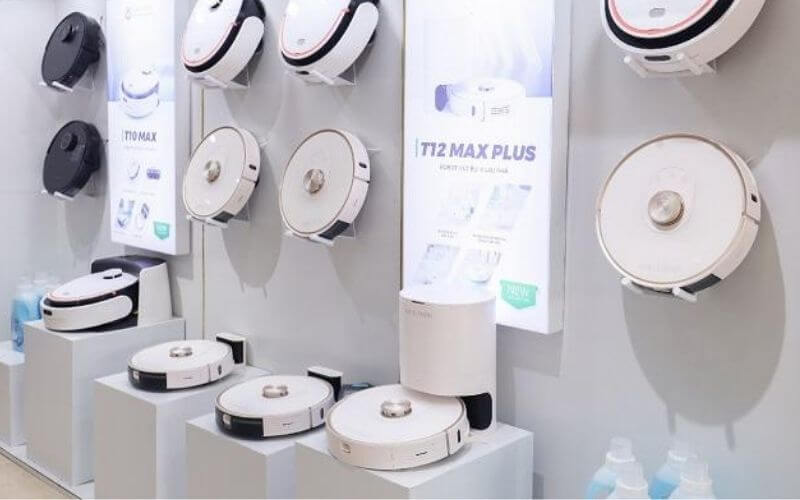 máy hút bụi hàng trưng bày là gì