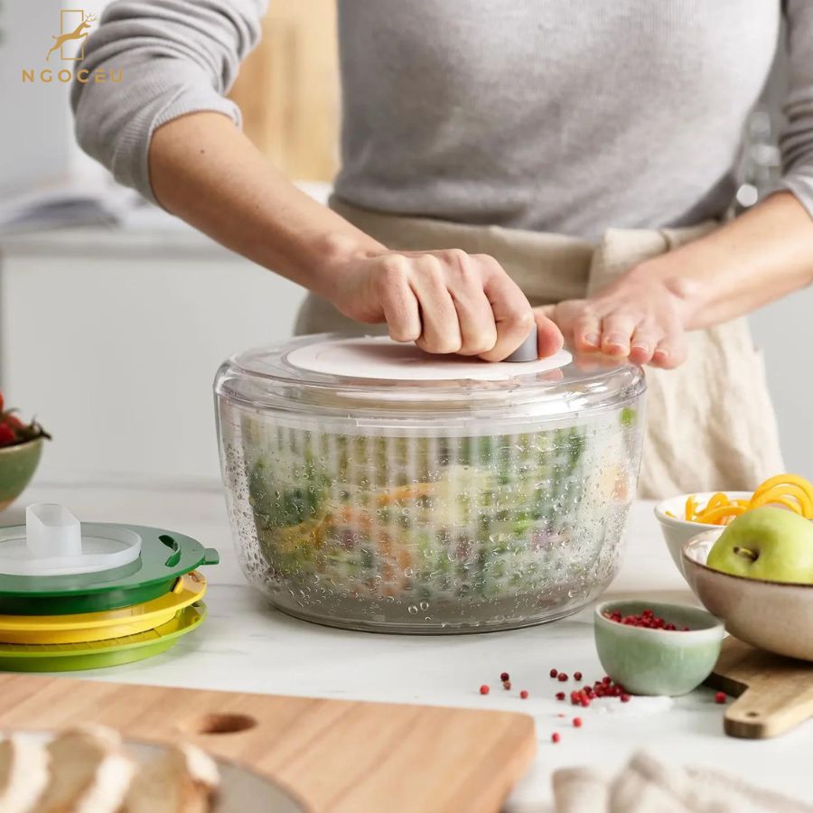 Dụng cụ quay rau và chế biến Salad Joseph Joseph20154 Multi - Prep